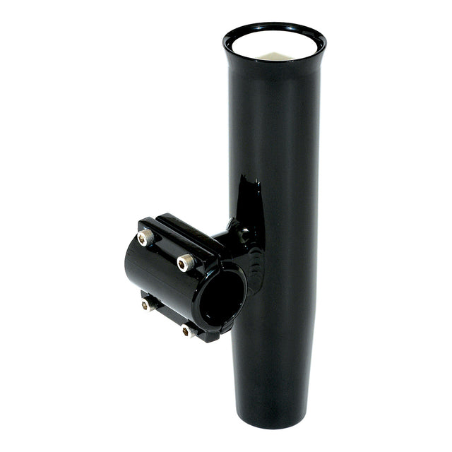 Lees ClampOn Rod Holder  Black Aluminum  Horizontal Mount  Fits 1050 OD Pipe RA5201BK