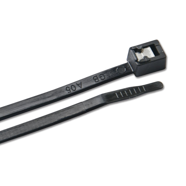 Ancor 8 UV Black Self Cutting Cable Zip Ties  500Pack 199264
