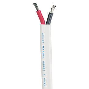 Ancor Standard Duplex Cable  Flat 182 AWG  2 x 08mm RedBlack  500 121950