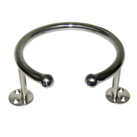 Whitecap Top Mount Ring SS Cup Holder  1Drink  Base Mount S3516