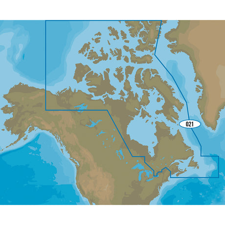 CMAP 4D NAD021  Canada North  East MNAD021MS