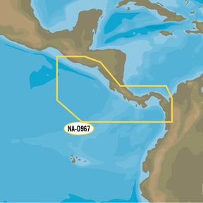CMAP 4D NAD967  Panama to Guatemala Local MNAD967MS