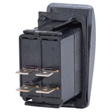 Blue Sea 7935 Contura II Switch DPST Black  OFFON 7935