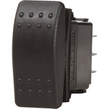 Blue Sea 7935 Contura II Switch DPST Black  OFFON 7935