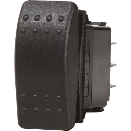 Blue Sea 7938 Contura II Switch DPDT Black  ONOFFON 7938