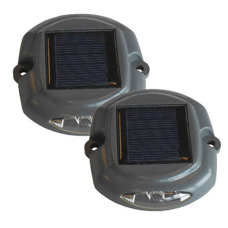 Dock Edge Docklite Solar Dock  Deck Light  2Pack DE96262F