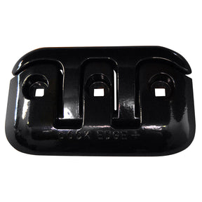 Dock Edge FlipUp Dock Cleat  8  Black DE2608BF