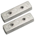 Tecnoseal TECBNT Bennett Trim Tab Anode  Zinc  Pair KITTECBT