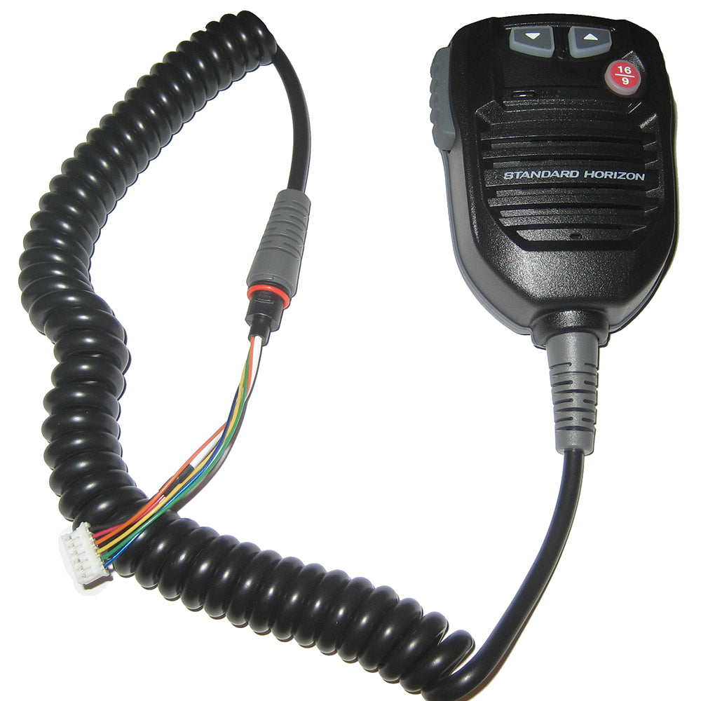 Standard Horizon Replacement VHF Mic fGX2000B GX2100B GX2150B GX2200B  Black CS2308402