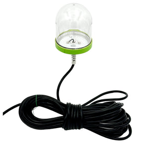 Hydro Glow SF100B 100W120VAC  Underwater Dock Light  Blue Anchored To Bottom SF100B