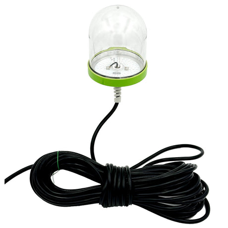 Hydro Glow SF100B 100W120VAC  Underwater Dock Light  Blue Anchored To Bottom SF100B
