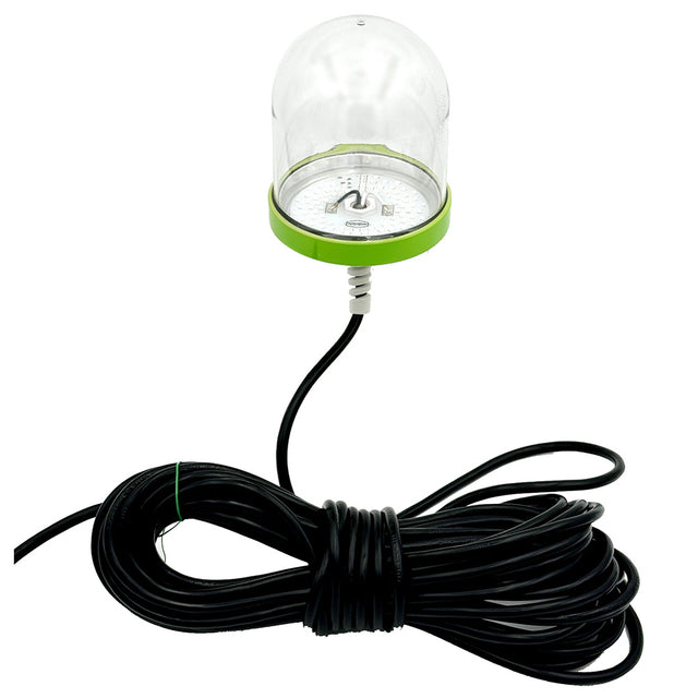 Hydro Glow SF100B 100W120VAC  Underwater Dock Light  Blue Anchored To Bottom SF100B