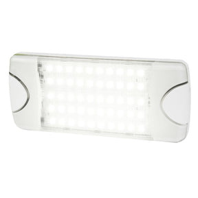 Hella Marine DuraLED 50 Low Profile InteriorExterior Lamp  Wide White Spreader Beam 980629501
