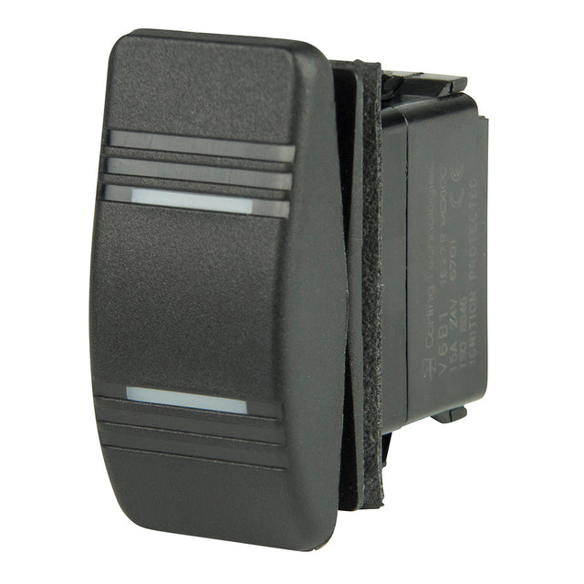 BEP SPDT Contura Switch  2Amber LEDs  ONOFFON 1001803