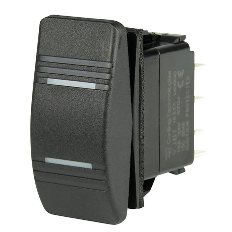 BEP DPDT Contura Switch  2Amber LEDs  ONOFFON 1001808