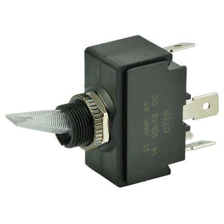 BEP SPST Lighted Toggle Switch  Red LED  12V  ONOFF 1001906