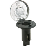 Attwood LightArmor PlugIn Base  3 Pin  Stainless Steel  Round 910R3PSB7