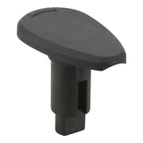 Attwood LightArmor PlugIn Base  2 Pin  Black  Teardrop 910T2PB7