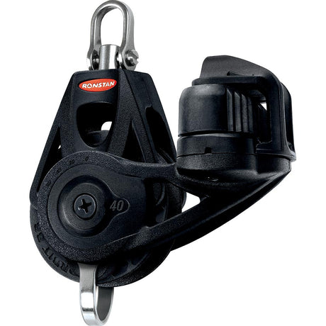 Ronstan Series 40 Ball Bearing Orbit Block  Single  Becket  Cleat  Swivel Head RF45130