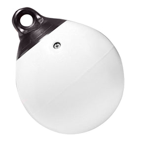Taylor Made 12 Tuff End Inflatable Vinyl Buoy  White 1143