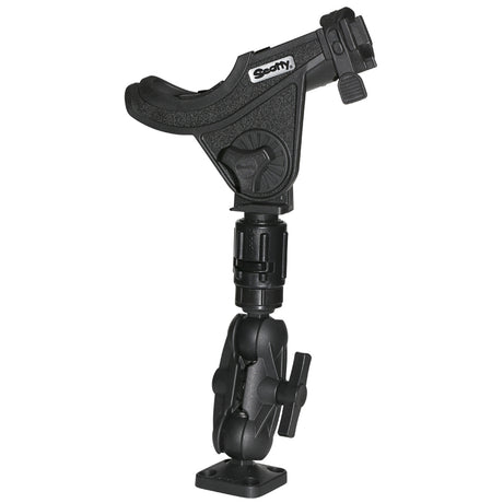 Scotty 162 15 Ball Mount wGear Head Post  241 Side Deck Mount 0162