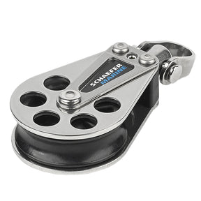 Schaefer Single Stainless Steel Block  51mm Sheave 50505