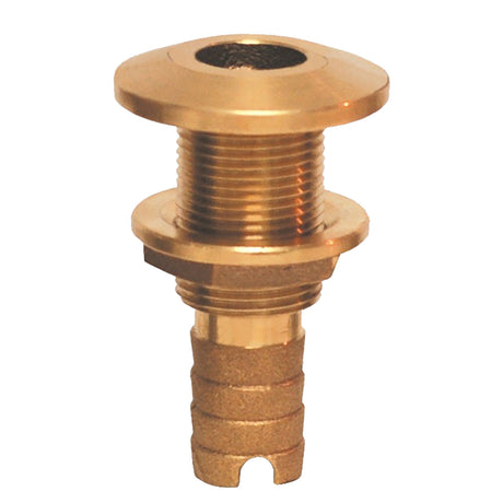 GROCO Bronze Hose Barb ThruHull Fitting  1 HTH1000