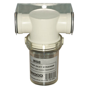 GROCO 12 Fresh Water Strainer wPlastic Basket WSB500P