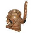 GROCO 212 Safety Seacock w2 Side Port  SBV2500P