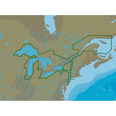 CMAP 4D NAD061 Great Lakes  St Lawrence Seaway microSDSD MNAD061MS