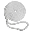 New England Ropes 12 Double Braid Dock Line  White  35 C50501600035