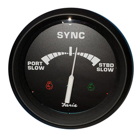 Faria 4 Gauge Engine Synchronizer fDual Engines Gas  Diesel 32807