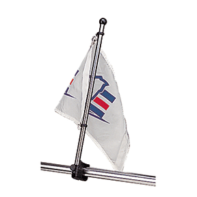 SeaDog Stainless Steel Rail Mount Flagpole  17 3271221