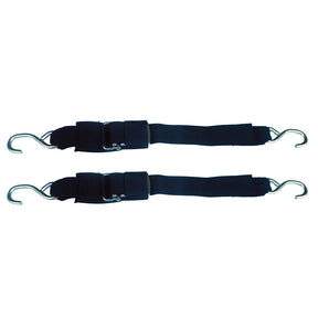 Rod Saver Stainless Steel Quick Release Transom TieDown  2 x 3  Pair SSQRTD3