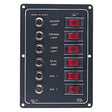 SeaDog Aluminum Circuit Breaker Panel  6 Circuit 4228001