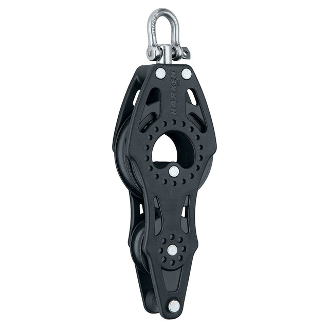 Harken 57mm Carbo Air Fiddle Block wSwivel  Becket 2622