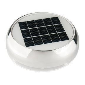 Marinco 4 DayNight Solar Vent  Stainless Steel N20804S