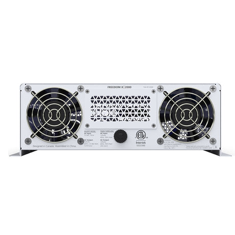 Xantrex Freedom X 2000 True Sine Wave Power Inverter  24VDC  120VAC  2000W 817200021