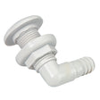 Johnson Pump ThruHull Connector  34  90  White 7503500