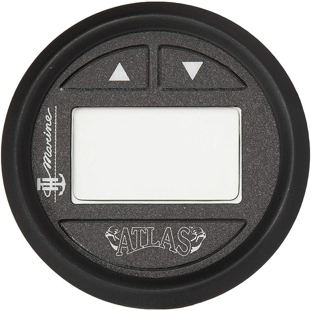 TH Marine ATLAS Hydraulic Gauge Kit f4  8 ATLAS Jack Plate  Black Bezel FAGK1DP
