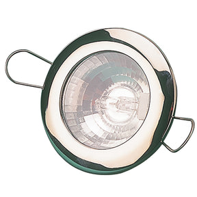 SeaDog LED Overhead Light 2716  Brushed Finish  60 Lumens  Clear Lens  Stamped 304 Stainless Steel 4043303
