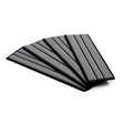 SeaDek Faux Teak 4Piece Step Kit  Storm GreyBlack  2390280066