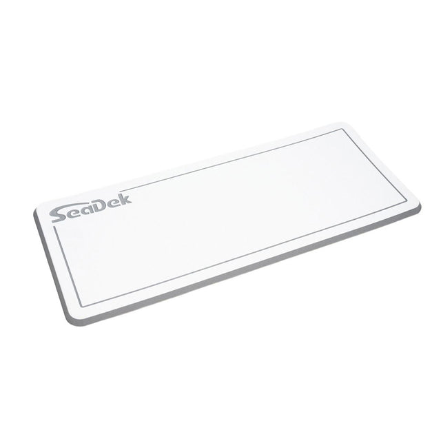 SeaDek Small Helm Pad  WhiteStorm Grey wSeaDek Logo 3792580375