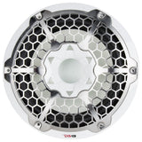 DS18 HYDRO 10 Subwoofer wRGB Lights  600W  White NXL10SUB