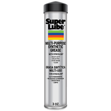 Super Lube MultiPurpose Synthetic Grease wSyncolon  3oz Cartridge 21036