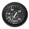 Faria Euro Black 4 Speedometer  30 Knot Pitot 32809