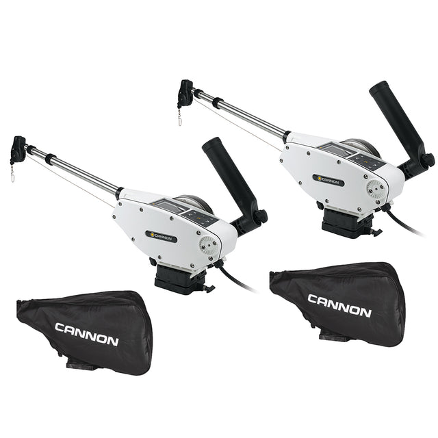 Cannon Optimum 10 Tournament Series TS BT Electric Downrigger 2Pack wBlack Covers 1902340X2COVERS