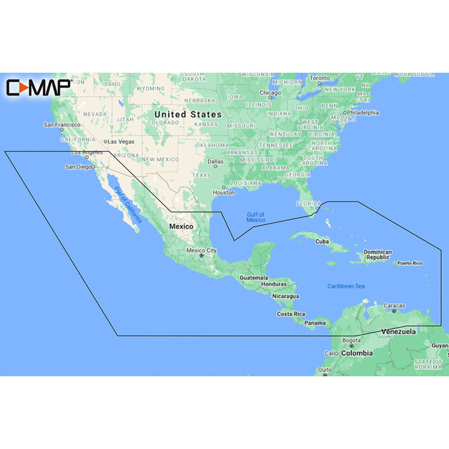 CMAP MNAY205MS Central America  Caribbean REVEAL Coastal Chart MNAY205MS