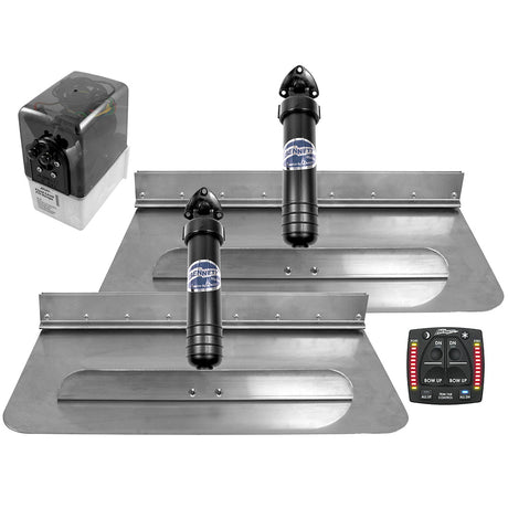 Bennett Marine 24x12 Hydraulic Trim Tab System wOne Box Indication 2412OBI