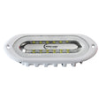 ShadowCaster SCMSL Series Flush Mount Spreader Light  White Housing  WhiteBlueRed SCMSLFWBRWH